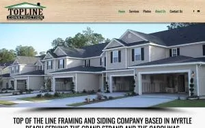 Topline Construction INC website