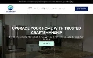 Oceanside Renovation and Repair website