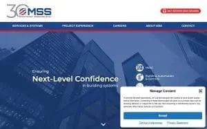MSS mechanical systems and services website