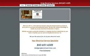 Greg Beverly Services, Inc. website
