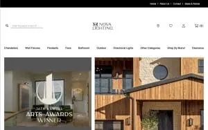 Nova Lighting website