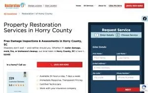 Restoration 1 of Horry County website