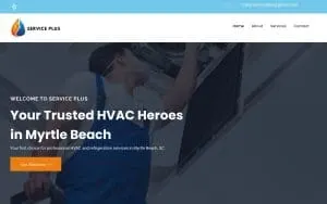 Service Plus of Myrtle Beach website