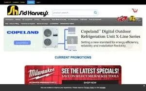Sid Harvey Industries - HVAC/R Specialist Distributor of Myrtle Beach website