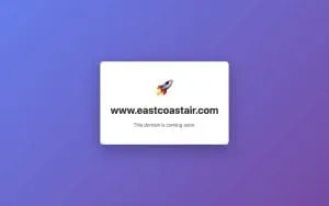 East Coast Air LLC website