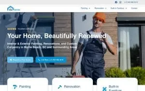 OLT Painting Services website