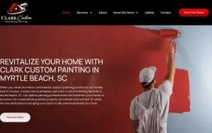 Clark Custom Painting & Services LLC website