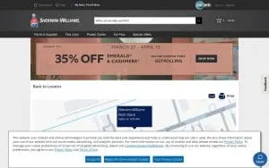 Sherwin-Williams Commercial Paint Store of Myrtle Beach website