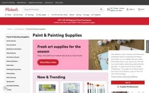 Michaels painting of Myrtle Beach website