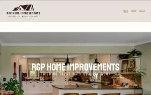 RGP Home Improvements website