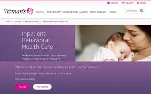 Woman's Perinatal Mental Health Unit website