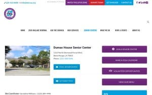 Dumas House Senior Center – Food Distribution Center