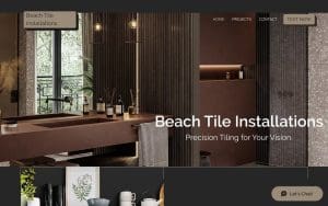 Beach Tile Installations