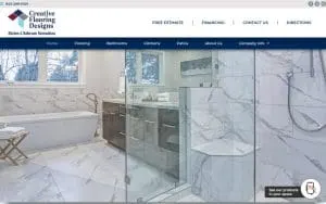 Creative Flooring Designs website