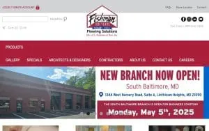 Fishman Flooring Solutions of Myrtle Beach website