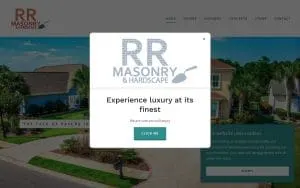 RR Masonry website