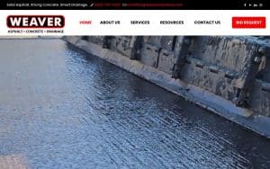 Weaver Construction Services | Asphalt, Concrete, Drainage