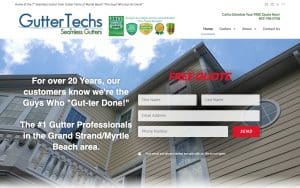 Gutter Techs Seamless Gutters