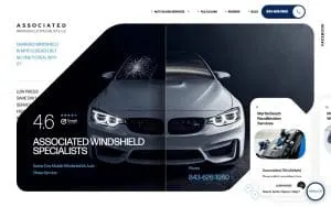 Associated Windshield Specialists website