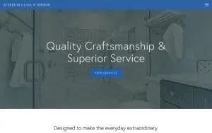 Superior Glass & Mirror of Murrells Inlet website