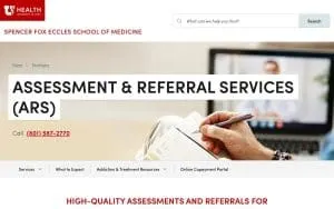 Assessment & Referral Services website