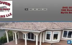 Up & Over Builders website