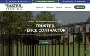 Easter Fencing website