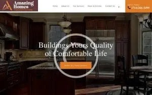 Amazing Homes Construction LLC website
