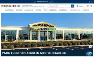 Rooms To Go Patio of Myrtle Beach