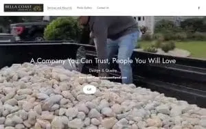 Bella Coast Landscape LLC website