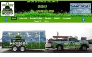 Cut A Way Lawns & Property Service website