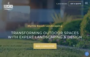 Landscapers - Myrtle Beach website
