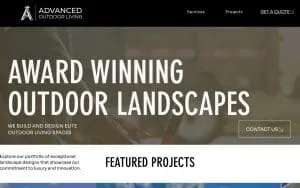 Advanced Lawn & Landscape, LLC website