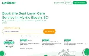 LawnStarter Lawn Care Service of Myrtle Beach website
