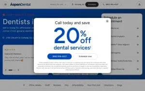 Aspen Dental - Conway website