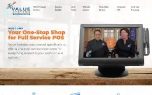 Value Systems POS website