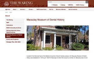 Macaulay Museum of Dental History