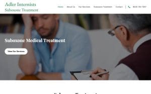 Adler Internists Suboxone Treatment