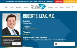 Robert S. Leak, M.D. website