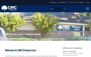 CMC Primary Care - Surfside Beach website
