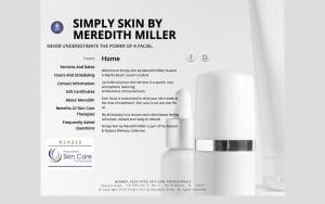 Simply Skin by Meredith Miller