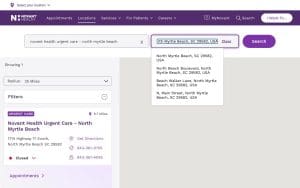 Novant Health Urgent Care – North Myrtle Beach (Formerly Doctors Care)