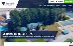 Executive Health & Sports Center website