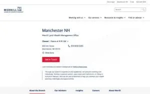 Merrill Lynch Wealth Management of Manchester website