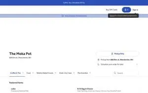 The Moka Pot website