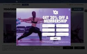 Yoga Box of San Diego website