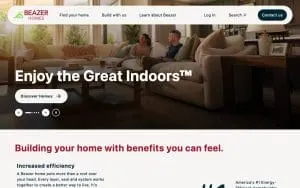 Beazer Homes Iris Park website