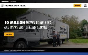 Two Men and a Truck Moving and Storage