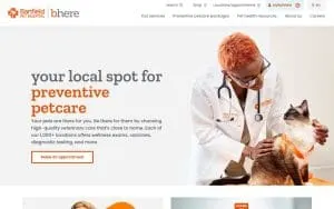 Banfield Pet Hospital of North Laurel website