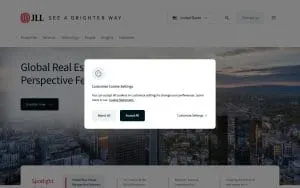 JLL North Bethesda Real Estate website